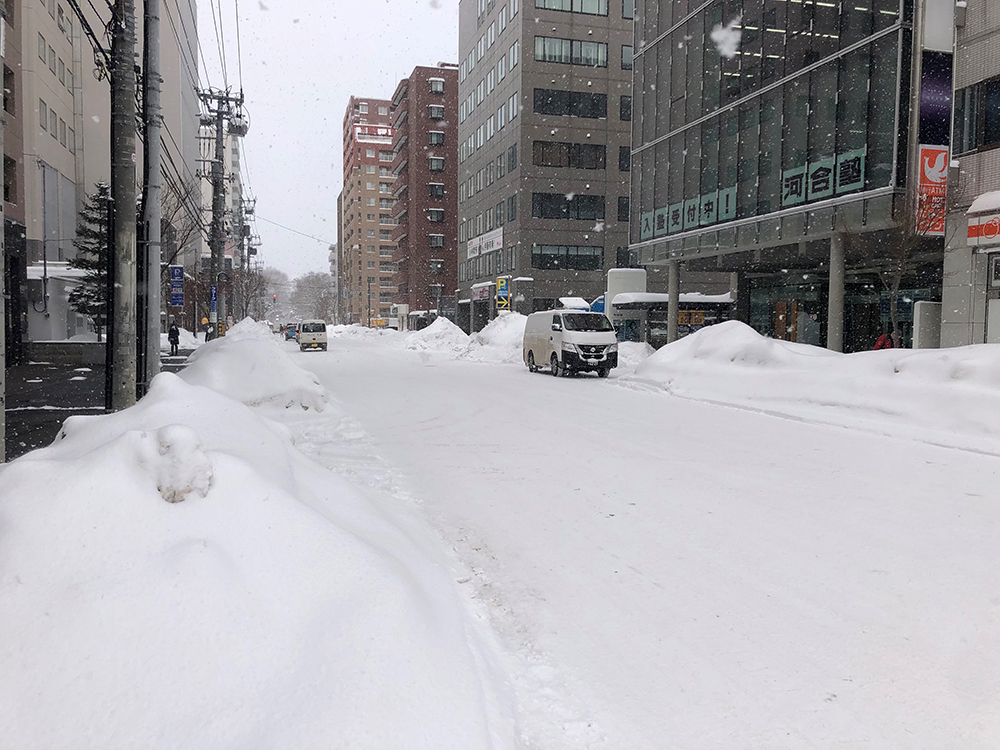 「大雪」か「少雪」か