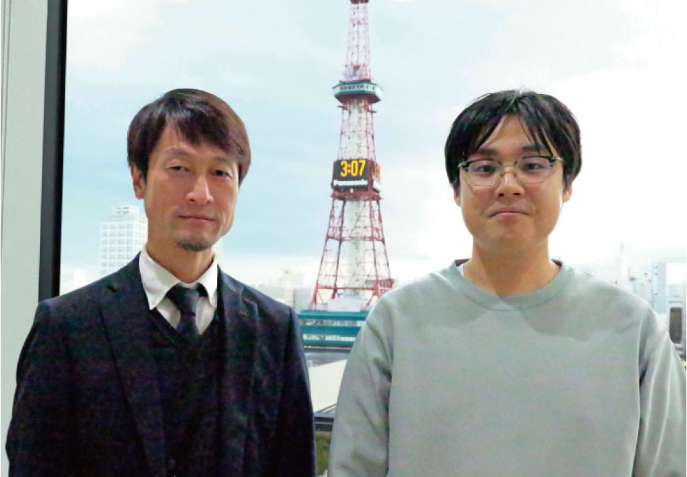 鹿野俊二さん澤田海さん