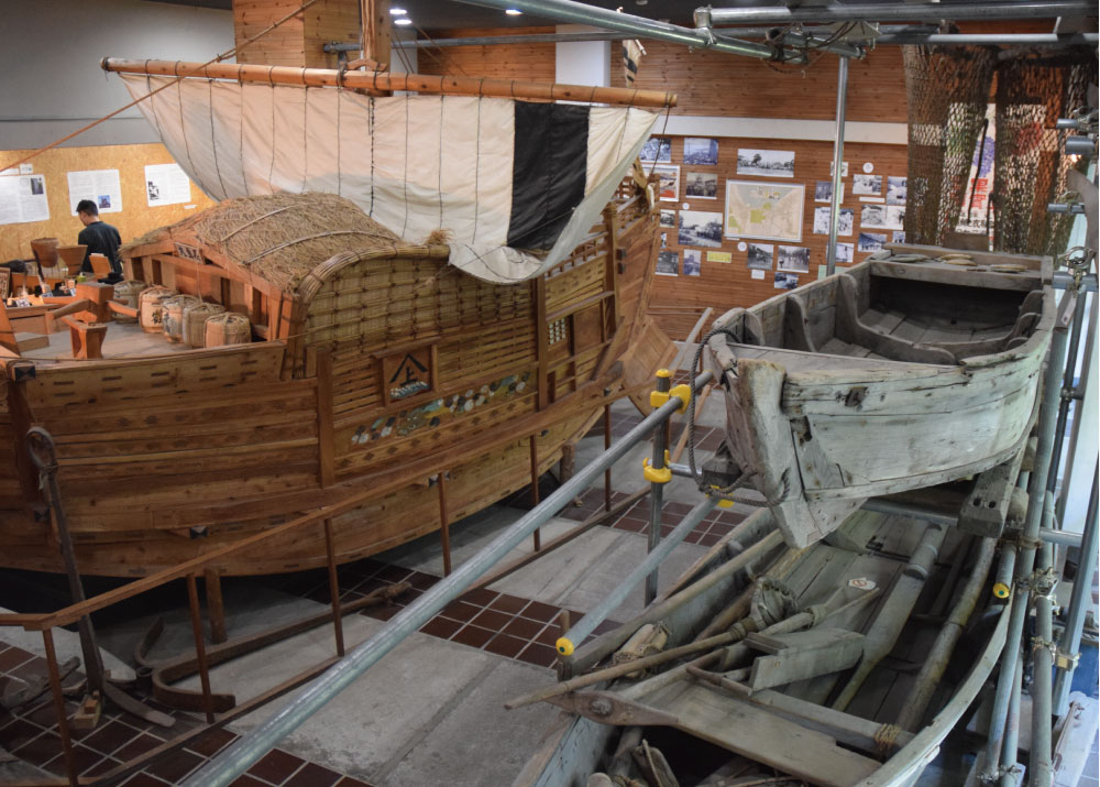 よいち水産博物館の展示