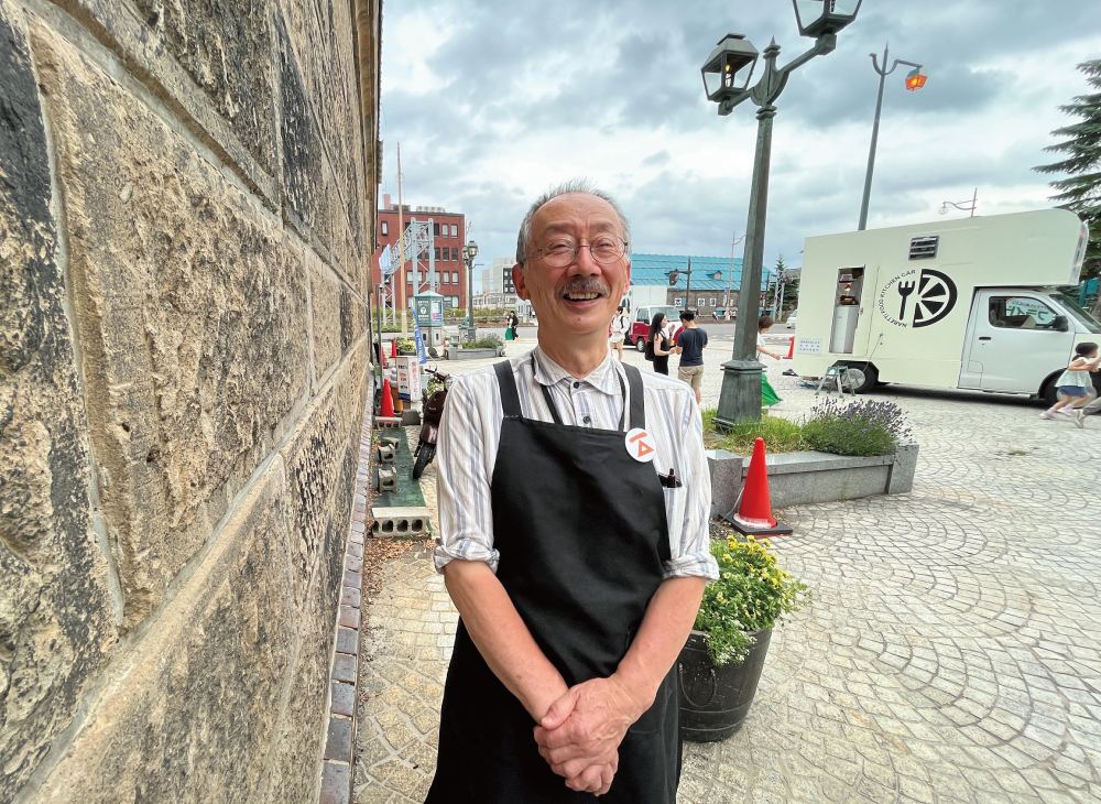 喫茶一番庫の佐々木一夫さん