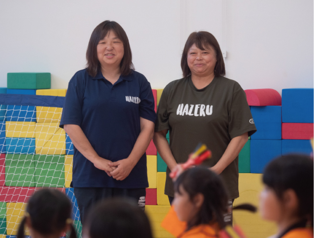 橋端純恵さんと西村智香さん